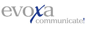 evoxa communicate logo
